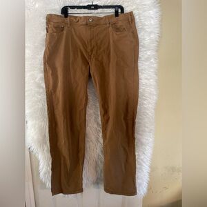 Orvis Men’s Five Pocket 1856 Stretch Twill Pants. Size 42/32